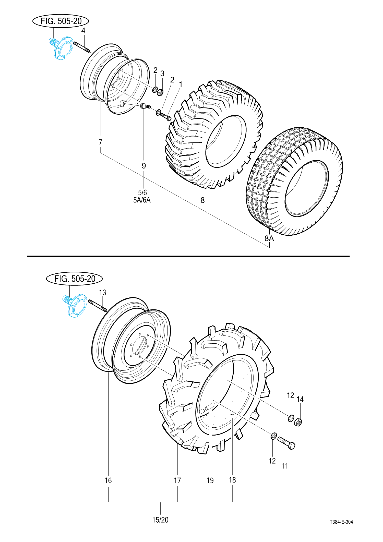 304 FRONT WHEEL MOUNTING - TYM Tractors