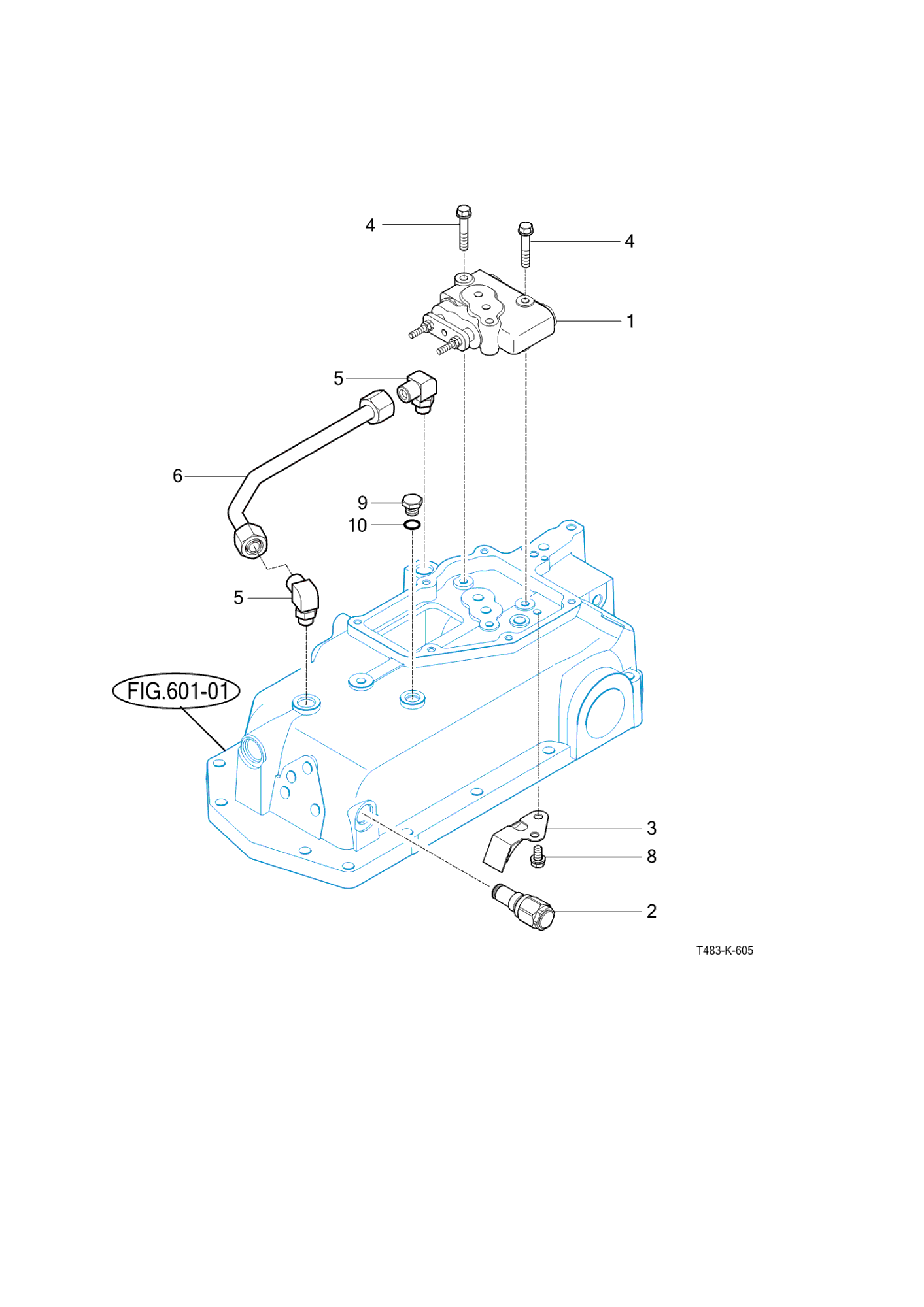 605 CONTROL VALVE - TYM Tractors