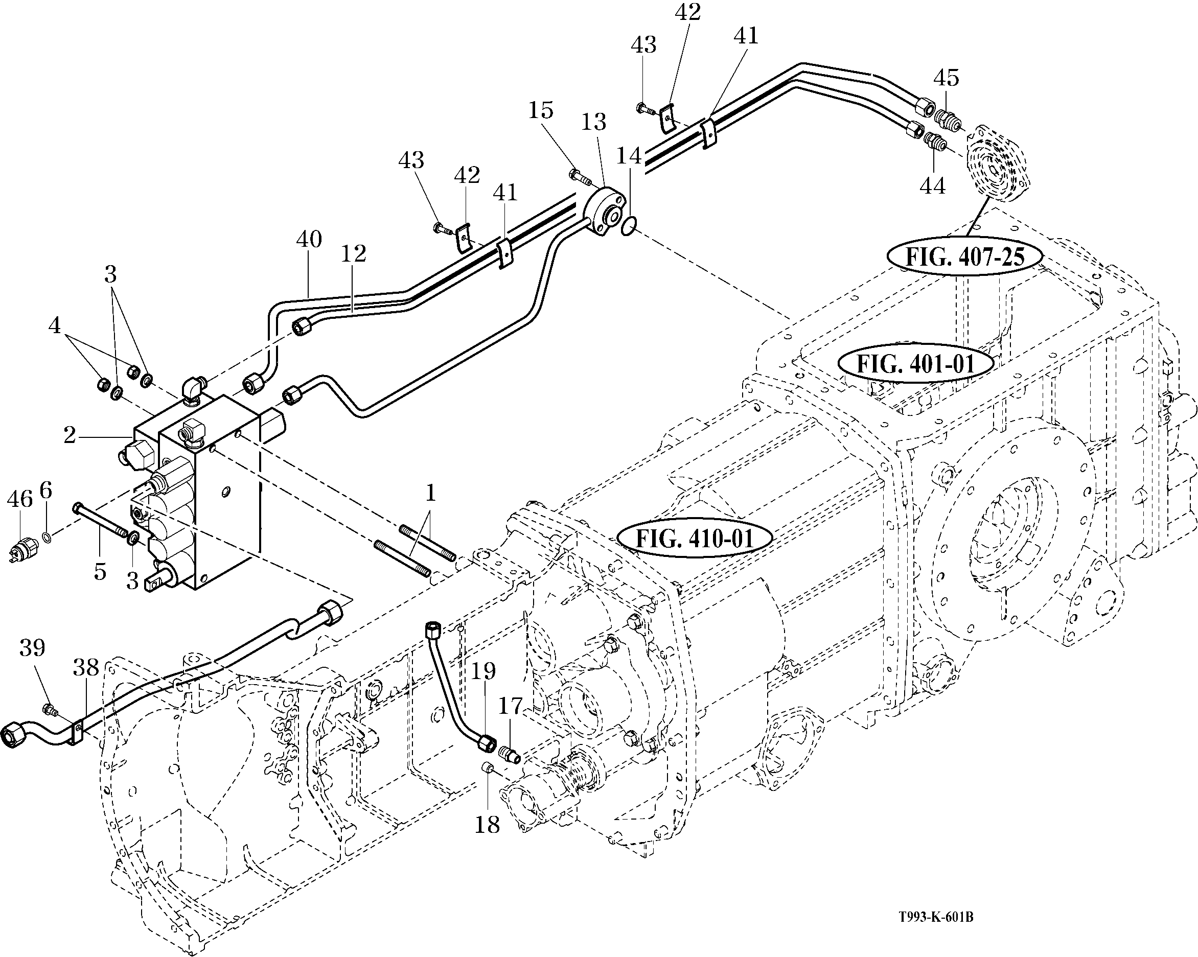 601B VALVE SUB , MAIN - TYM Tractors