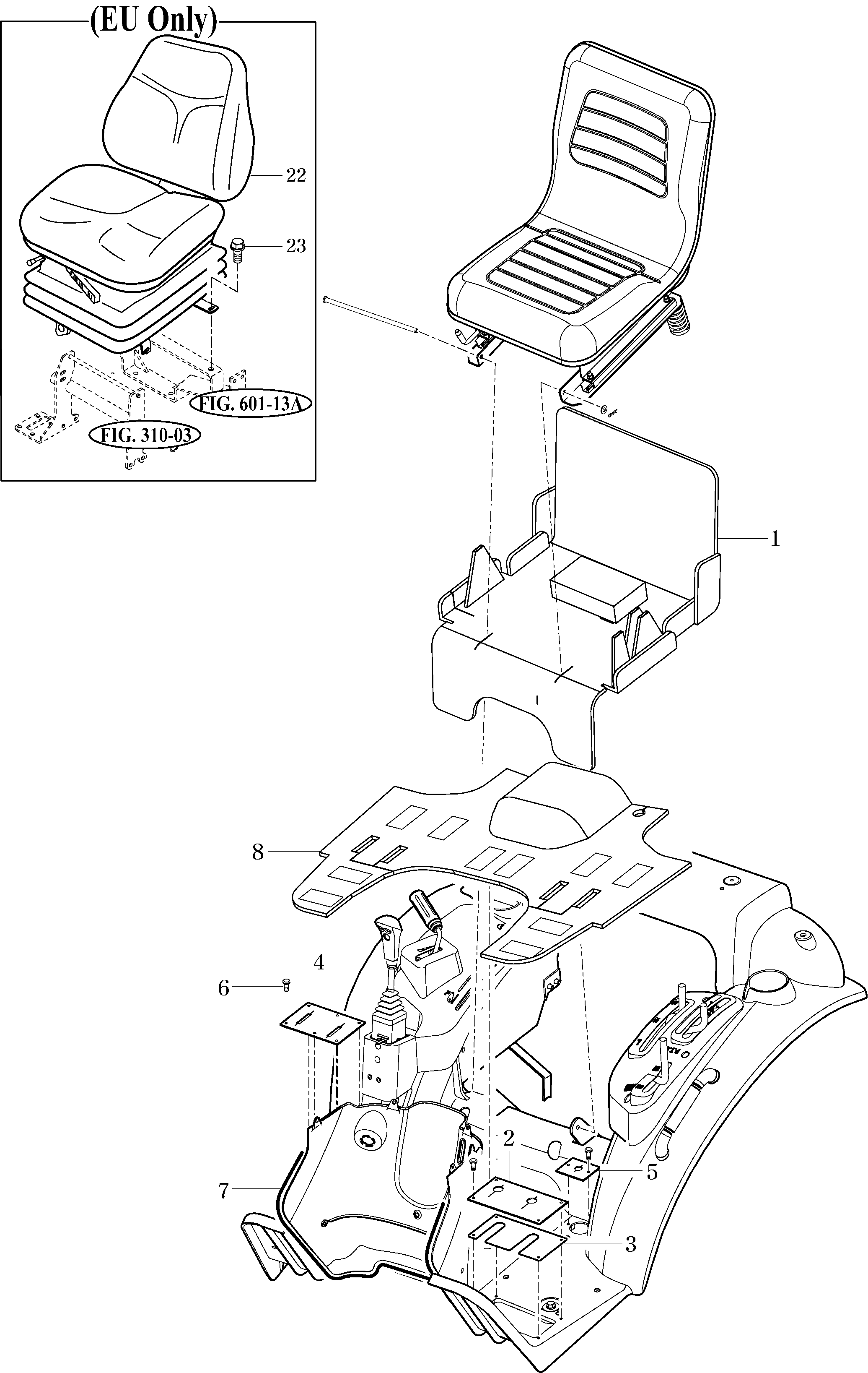 707B SEAL FLOOR - TYM Tractors