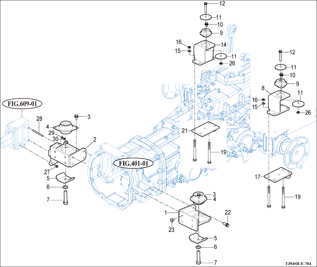 704 FRONT & REAR MOUNTING - TYM Tractors