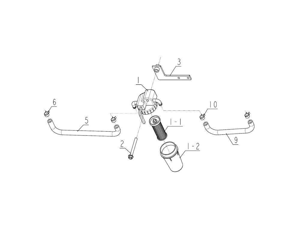 C006 FUEL PIPE - TYM Tractors