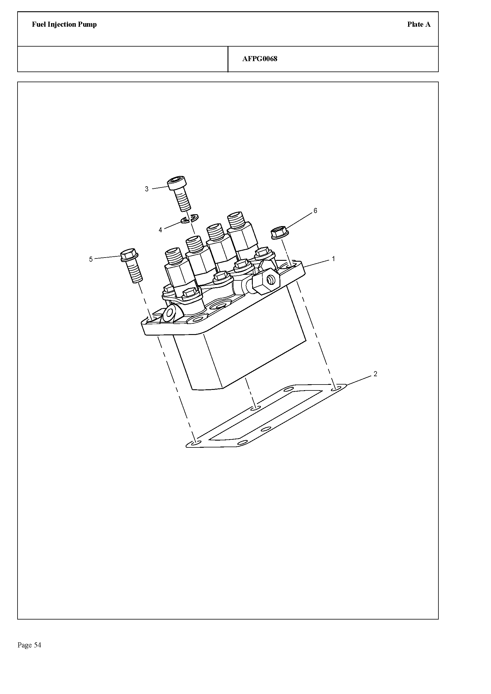112 Fuel Injection Pump - TYM Tractors