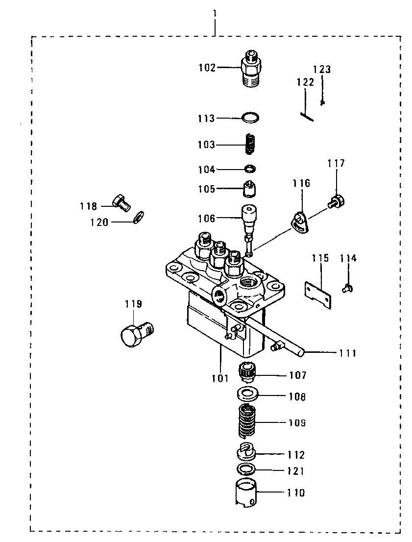 116 FUEL INJECTION PUMP - TYM Tractors