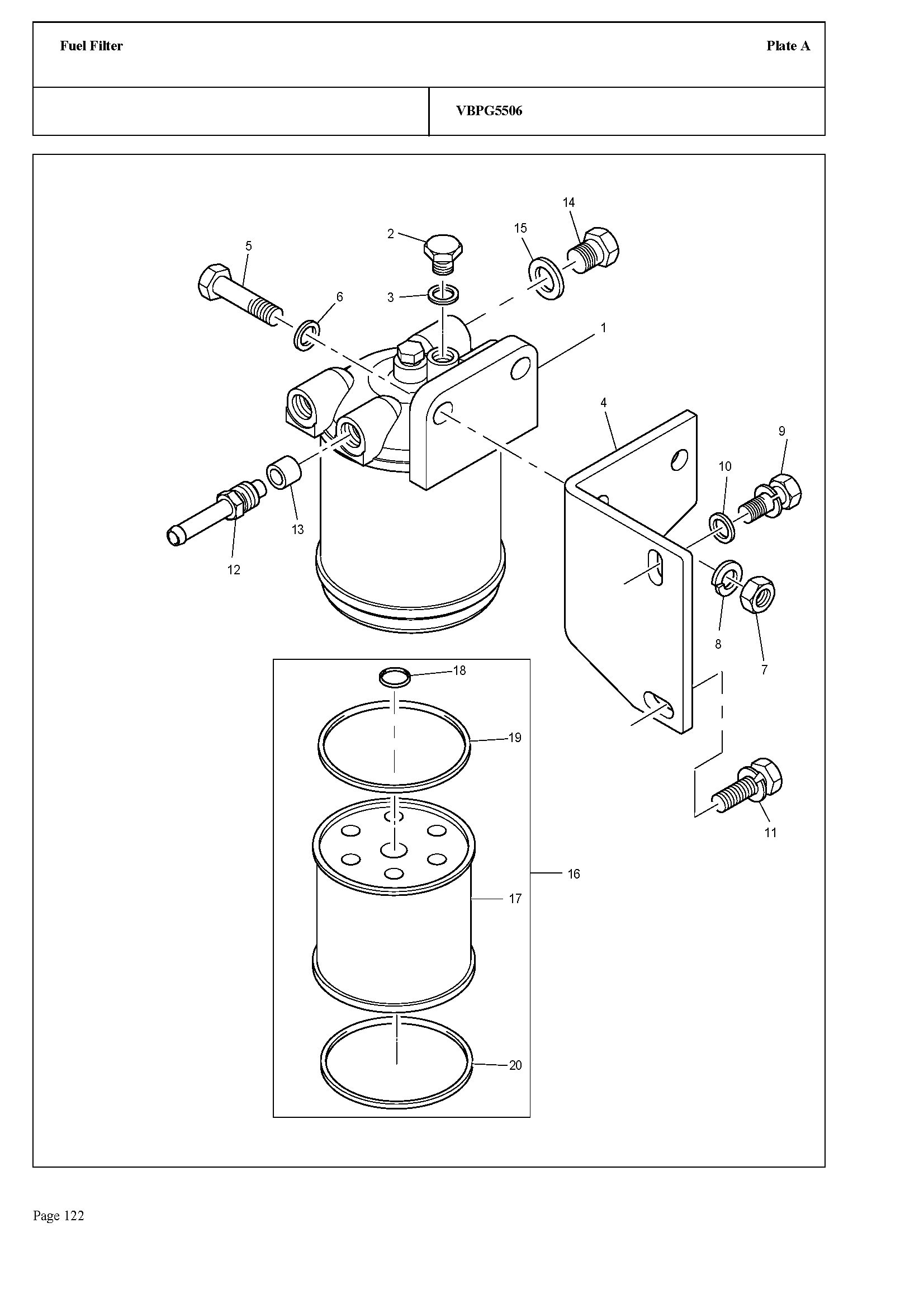 140 Fuel Filter - TYM Tractors