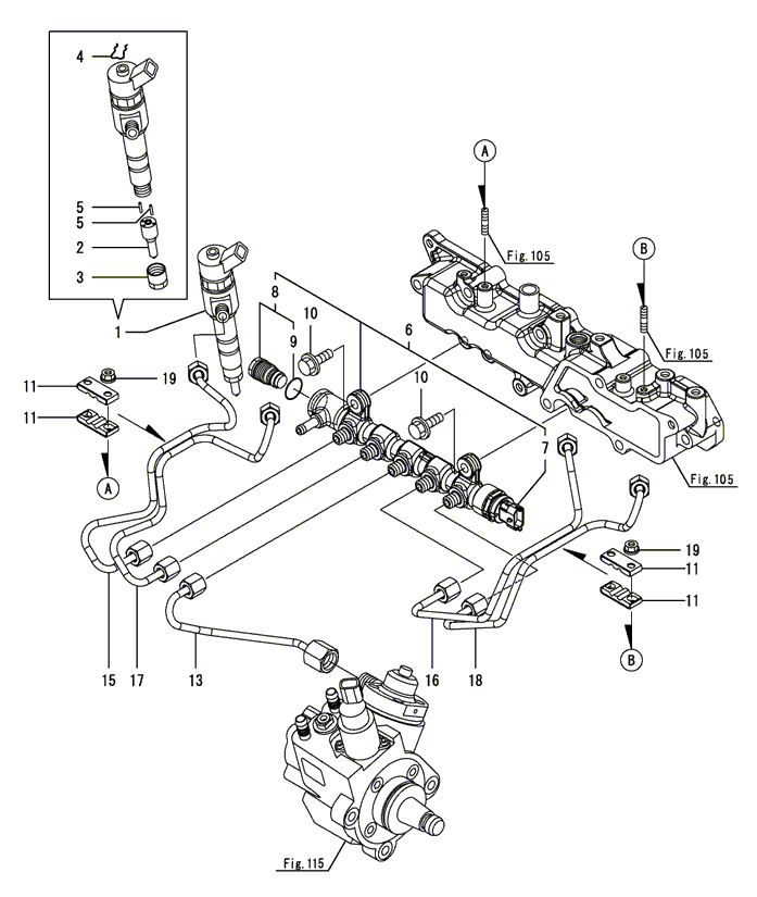 116A FUEL INJECTION VALVE (T554) - TYM Tractors