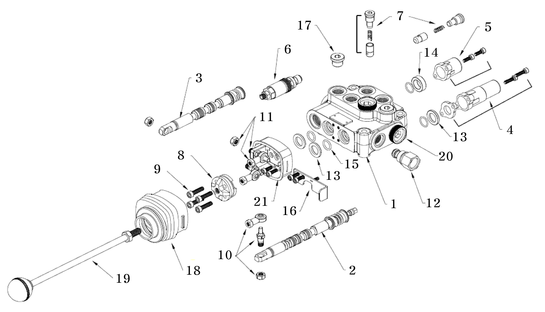 011 JOYSTICK VALVE ASSY - TYM Tractors