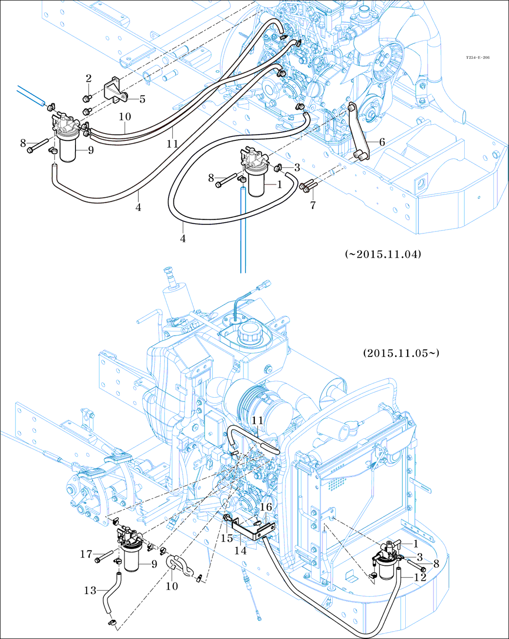 206 FUEL FILTER - TYM Tractors