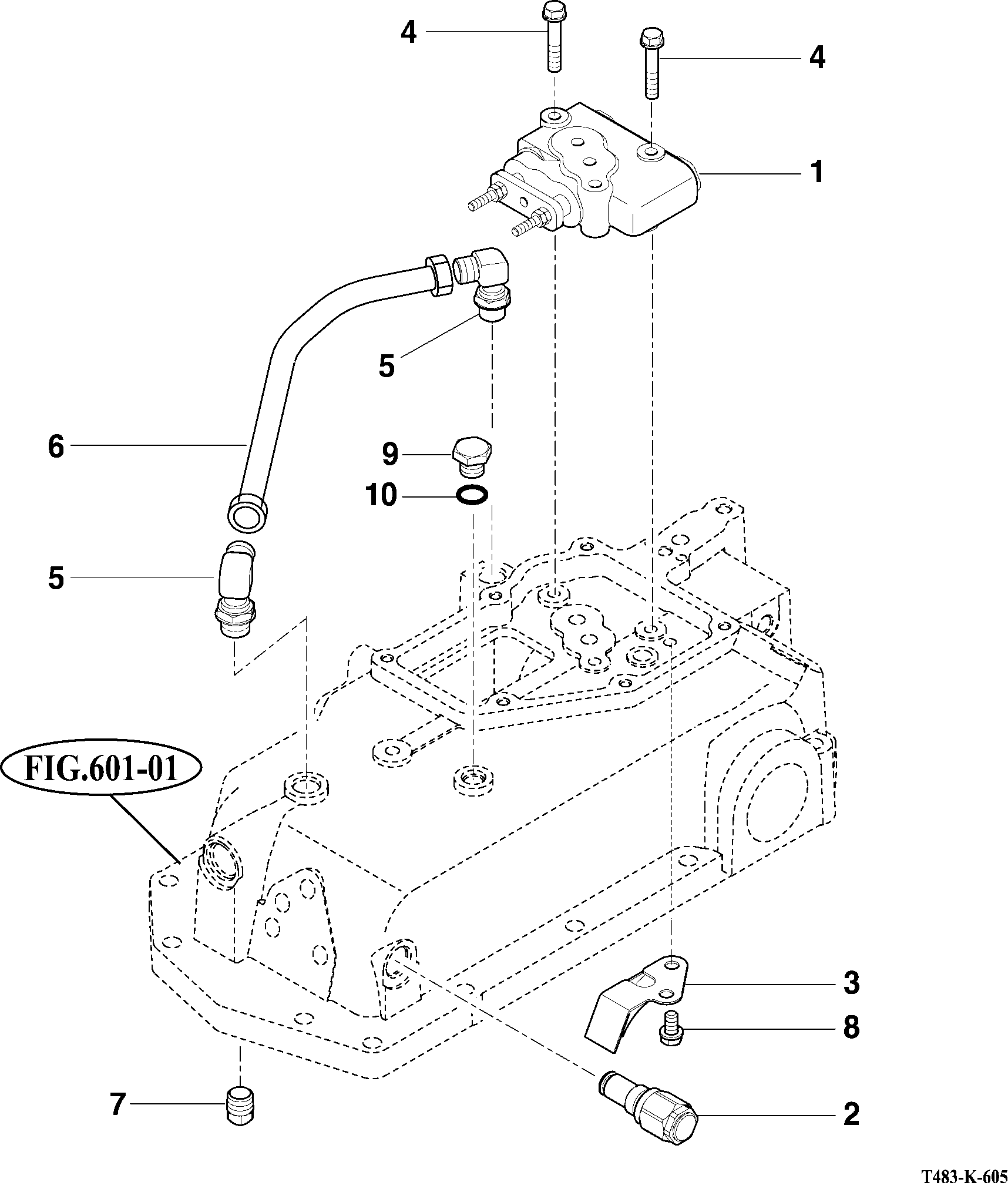 605 CONTROL VALVE - TYM Tractors