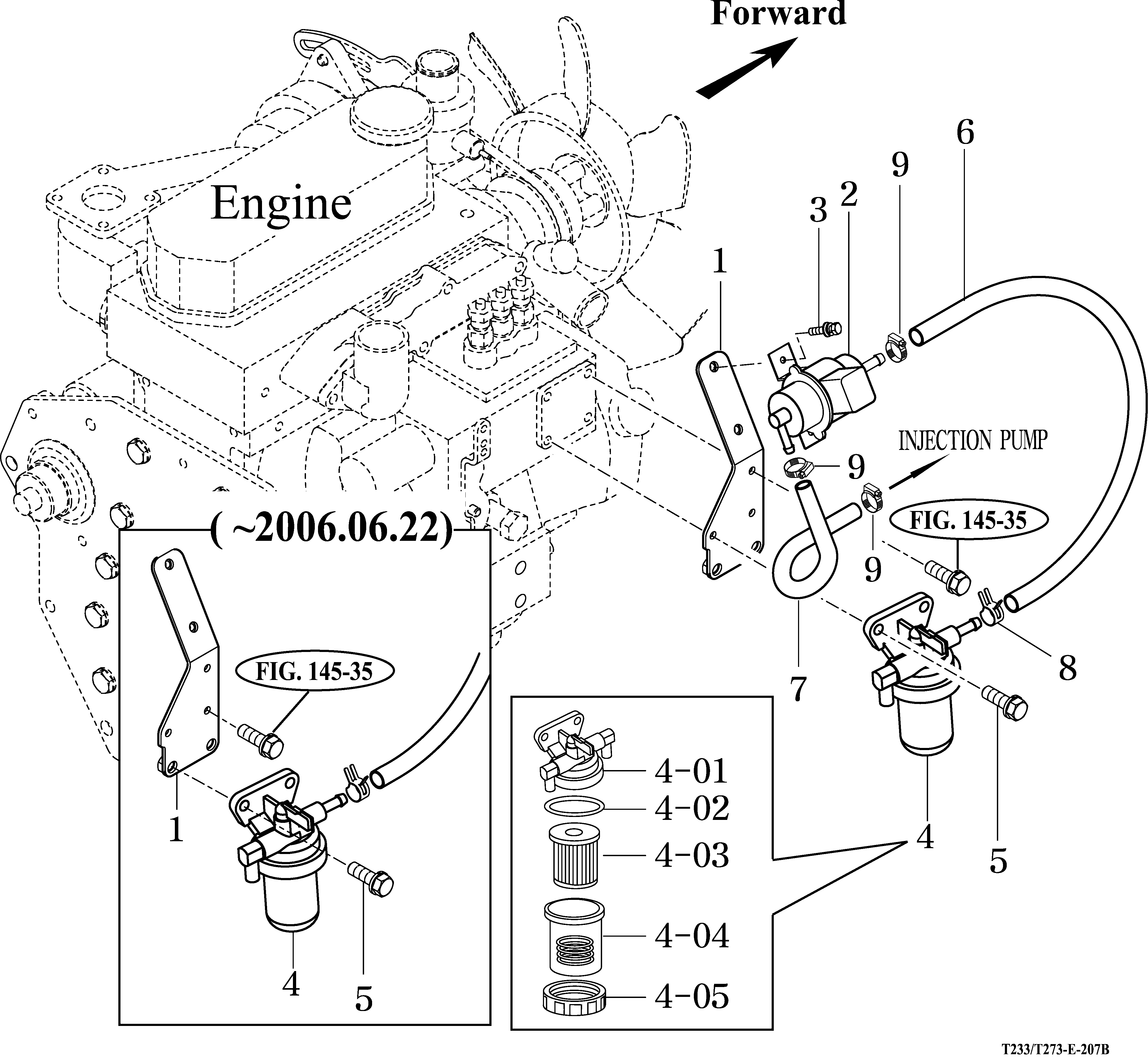 207 FUEL PUMP & FILTER - TYM Tractors