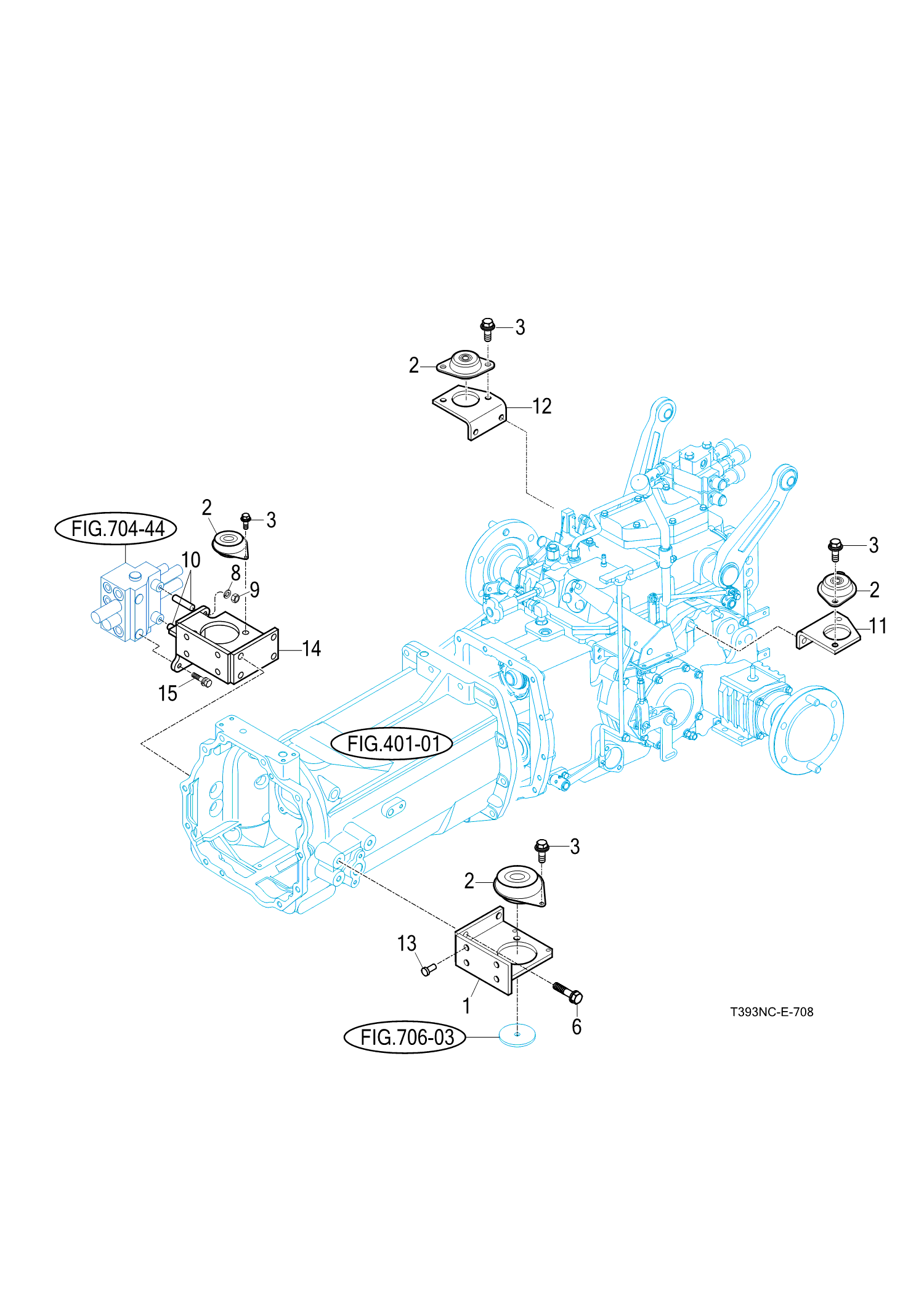 708 FRONT & REAR MOUNTING - TYM Tractors