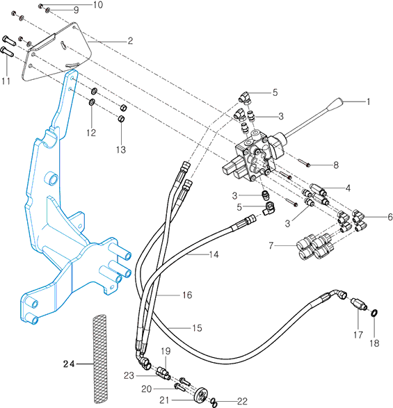 6 LOADER VALVE - TYM Tractors